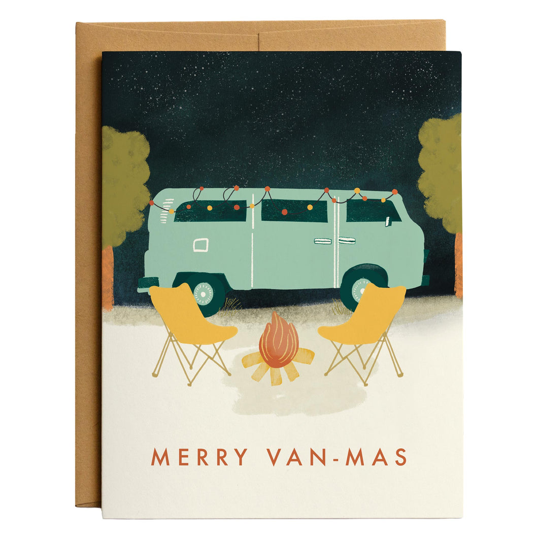 Merry Van-mas Christmas Card