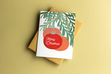 Load image into Gallery viewer, Holiday Ornaments under the Tree Christmas Card