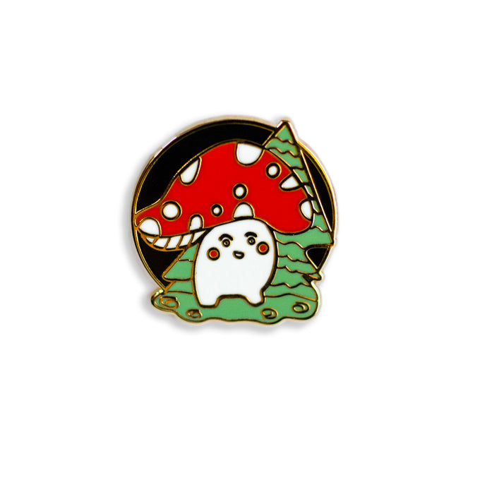 Mushroom Enamel Pin