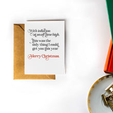 Load image into Gallery viewer, Funny Inflation Christmas Card